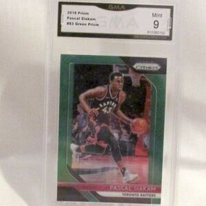 Pascal Siakam GREEN PRIZM 2019-20 Panini Prizm